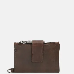 Dames Portemonnees^Micmacbags Discover portemonnee S dark brown