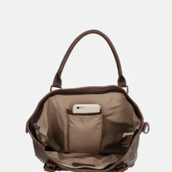 Handtassen^Micmacbags Everyday handtas M donkerbruin