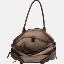 Heren Laptoptassen | Dames Laptoptassen^Micmacbags Everyday laptoptas 15 inch donkerbruin