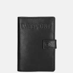 Paspoorthoesjes^Micmacbags Everyday paspoorthoes zwart