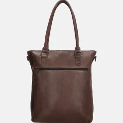 Schoolhandtassen | Dames Laptoptassen^Micmacbags Everyday shopper donkerbruin