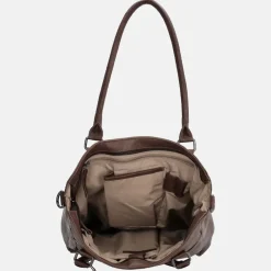 Schoolhandtassen | Dames Laptoptassen^Micmacbags Everyday shopper donkerbruin