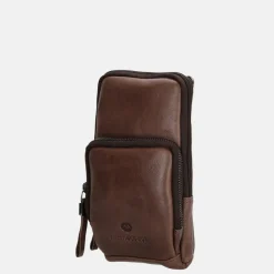 Crossbody Tassen | Telefoontasjes^Micmacbags Everyday telefoontas donkerbruin