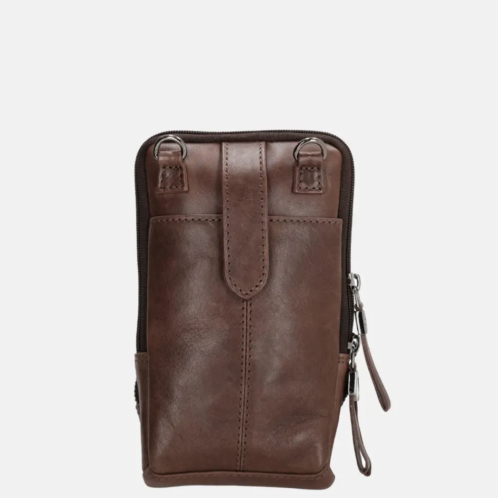 Crossbody Tassen | Telefoontasjes^Micmacbags Everyday telefoontas donkerbruin