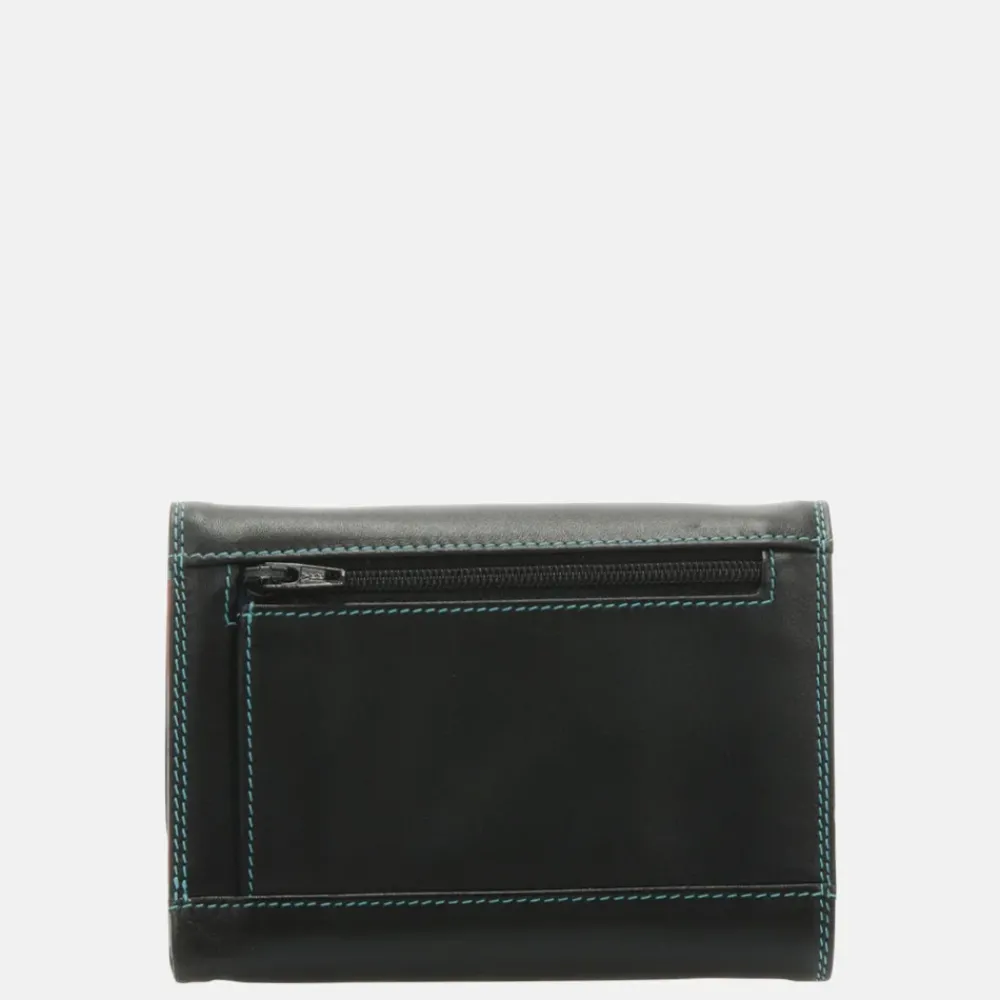 Dames Portemonnees^Mywalit Double flap portemonnee black pace