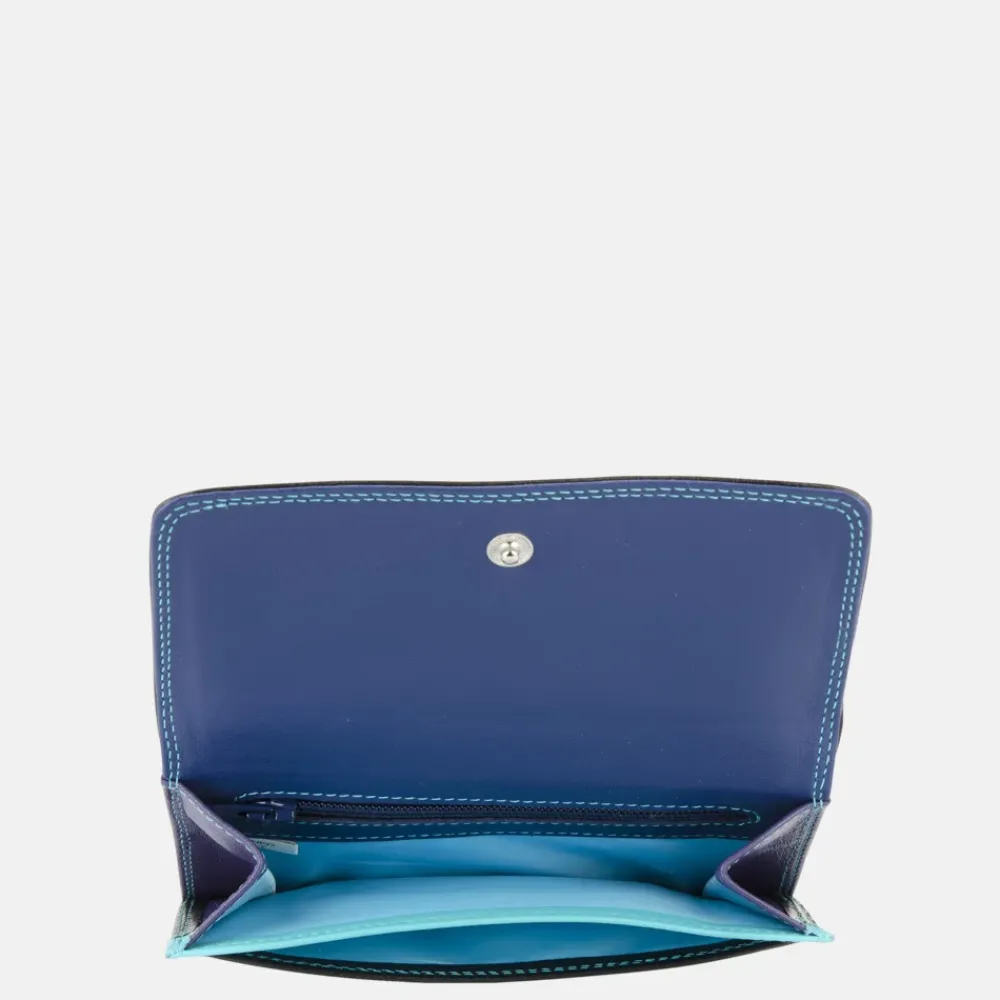 Dames Portemonnees^Mywalit Double flap portemonnee black pace