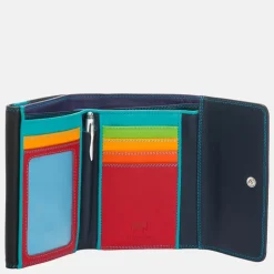Dames Portemonnees^Mywalit Double flap portemonnee black pace