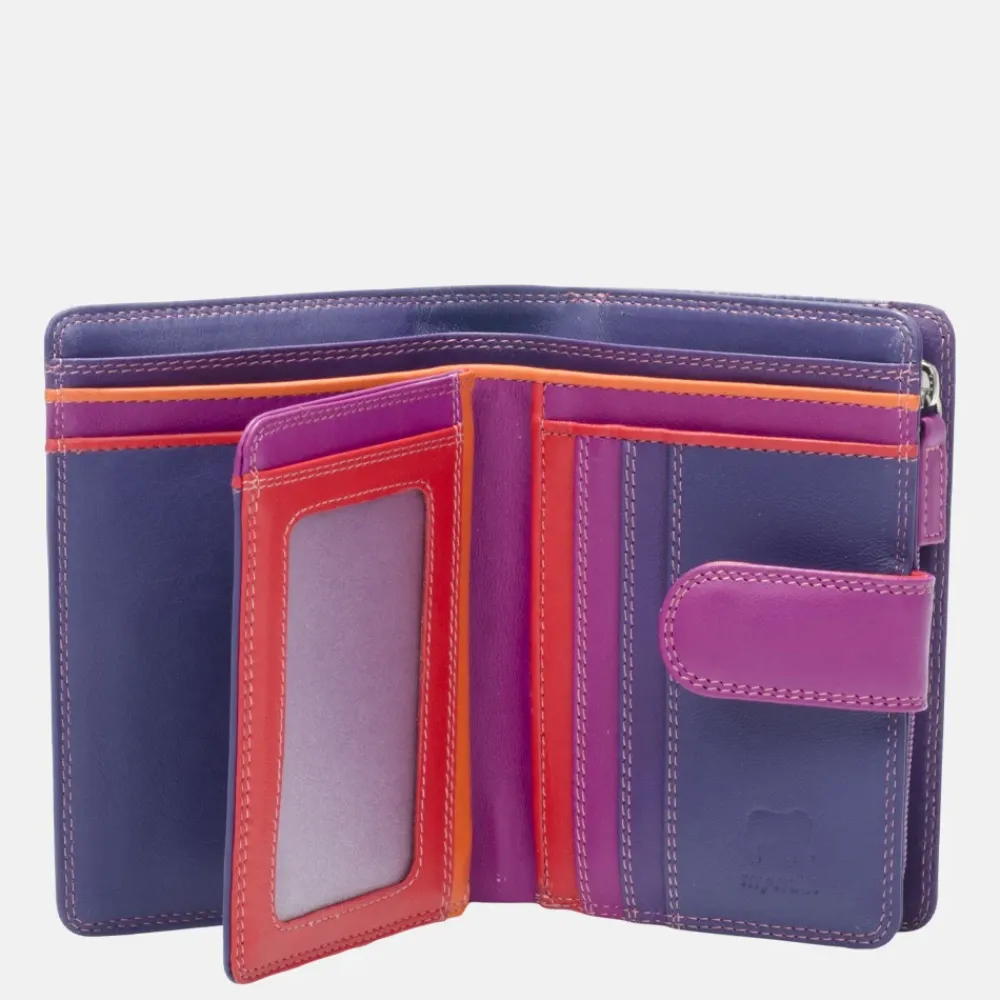 Dames Portemonnees^Mywalit snap portemonnee medium sangria multi