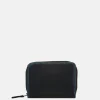 Dames Portemonnees^Mywalit Zip around portemonnee small black pace