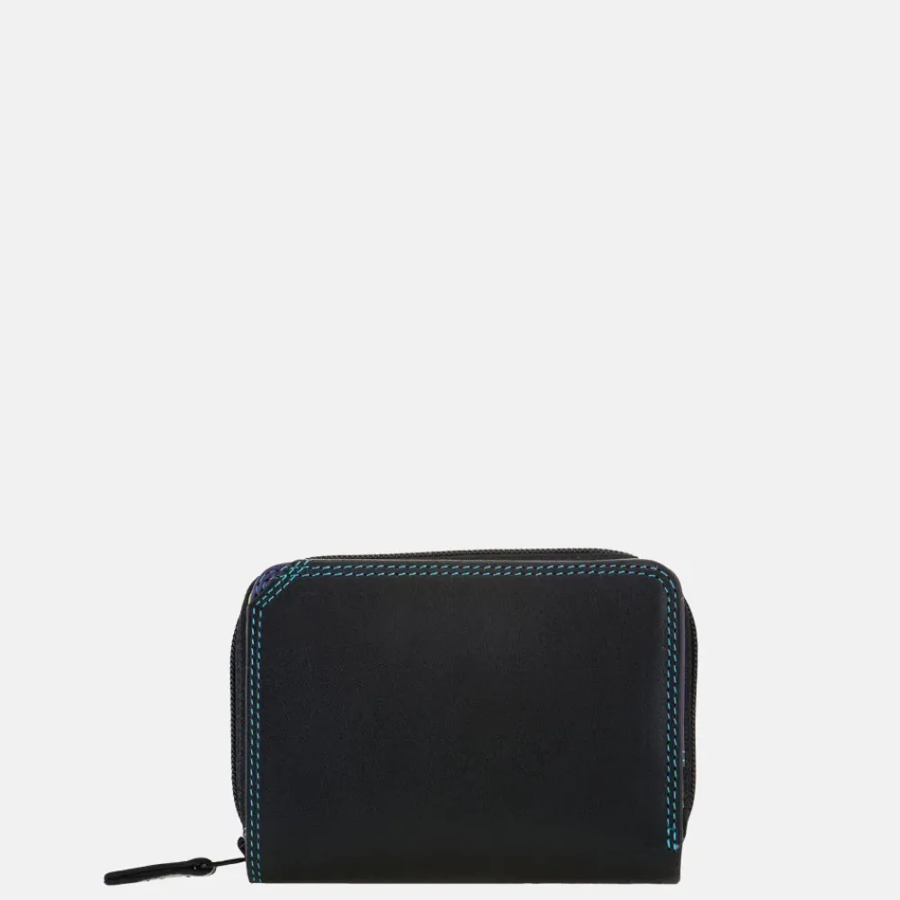 Dames Portemonnees^Mywalit Zip around portemonnee small black pace