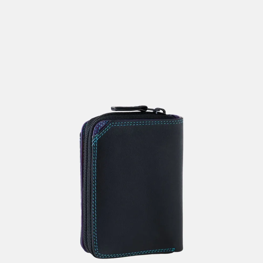 Dames Portemonnees^Mywalit Zip around portemonnee small black pace