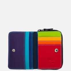 Dames Portemonnees^Mywalit Zip around portemonnee small black pace
