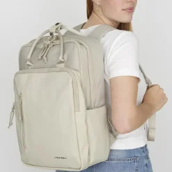 School Rugzakken | School Rugzakken^New Rebels Bruce laptoprugzak 15 inch beige