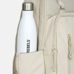 School Rugzakken | School Rugzakken^New Rebels Bruce laptoprugzak 15 inch beige