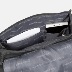 Vrijetijd Rugzakken | School Rugzakken^New Rebels Daley Flap rugzak black