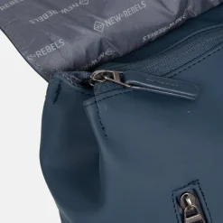 Vrijetijd Rugzakken | School Rugzakken^New Rebels Daley Flap rugzak navy
