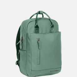 Laptop Rugzakken^New Rebels Harper rugzak 13.3 inch salie groen