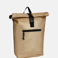 School Rugzakken | School Rugzakken^New Rebels Mart laptop rugzak 15 inch metallic goud