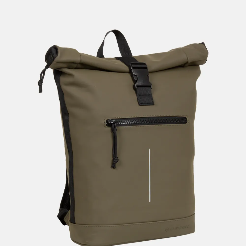 School Rugzakken | School Rugzakken^New Rebels Mart laptop rugzak 15 inch olive
