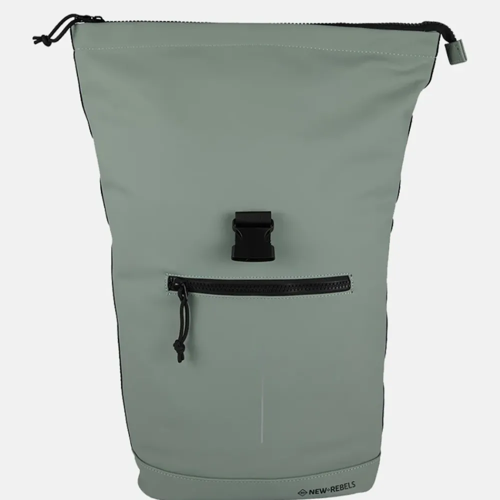 School Rugzakken | School Rugzakken^New Rebels Mart laptop rugzak 15 inch salie green