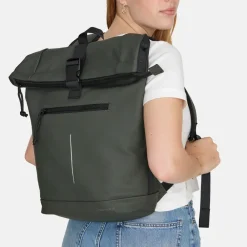 School Rugzakken | School Rugzakken^New Rebels Mart laptoprugzak 15 inch night dark green