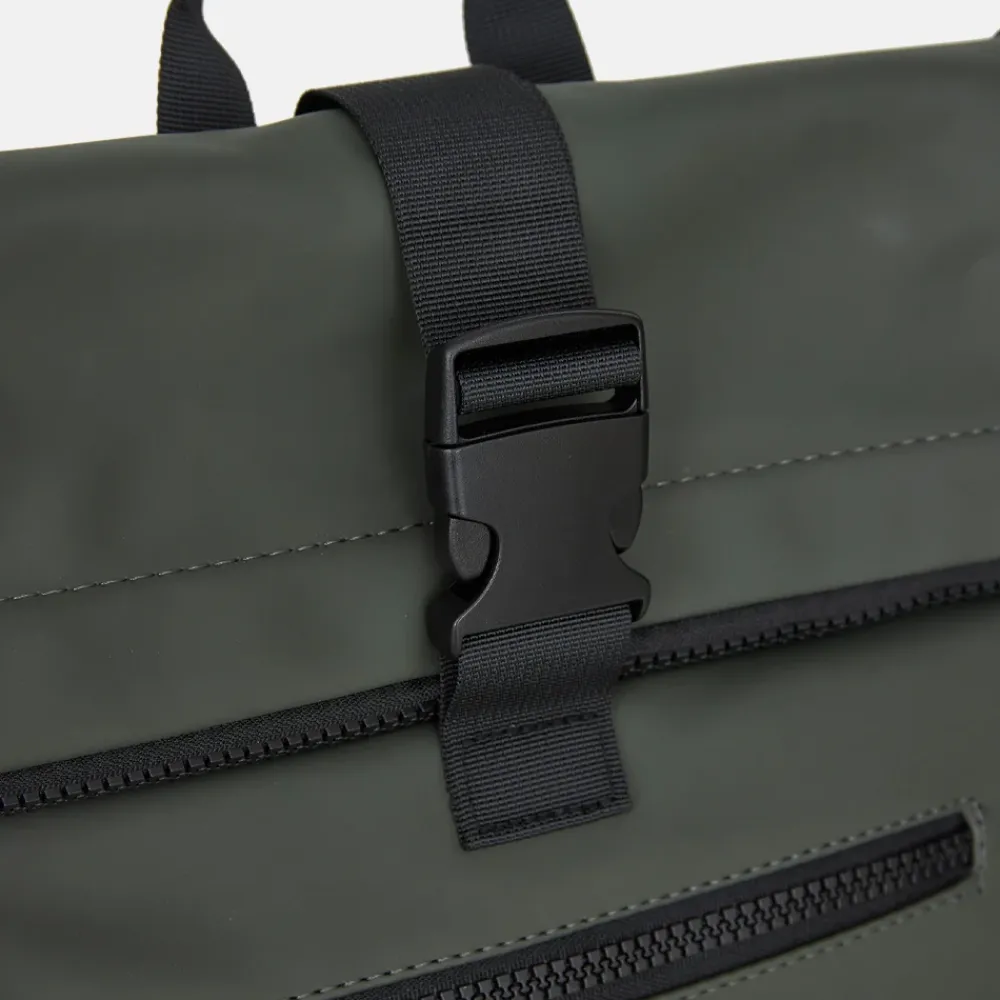 School Rugzakken | School Rugzakken^New Rebels Mart laptoprugzak 15 inch night dark green