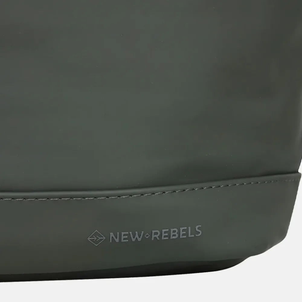 School Rugzakken | School Rugzakken^New Rebels Mart laptoprugzak 15 inch night dark green