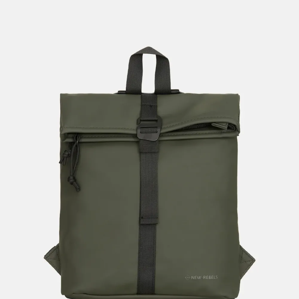 Vrijetijd Rugzakken | School Rugzakken^New Rebels Mart rugzak 13 inch night darkgreen