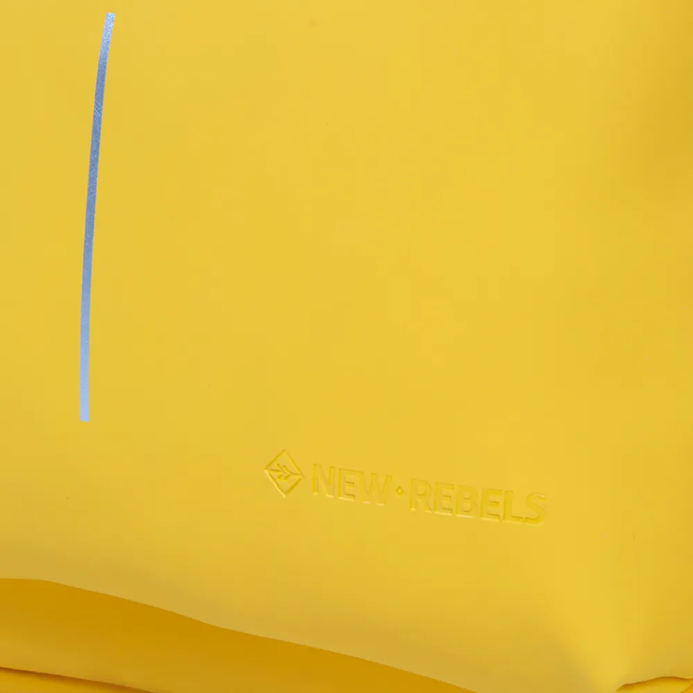 Vrijetijd Rugzakken | School Rugzakken^New Rebels Mart rugzak 13.3 inch yellow