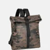 Vrijetijd Rugzakken | School Rugzakken^New Rebels Mart rugzak small green camouflage