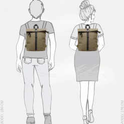 Vrijetijd Rugzakken | School Rugzakken^New Rebels Mart rugzak small olive