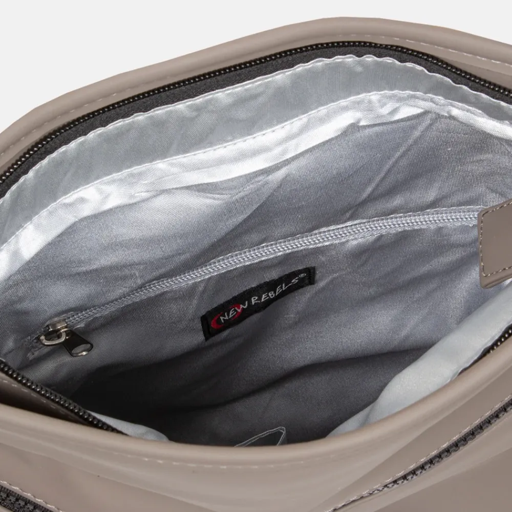 Vrijetijd Rugzakken | School Rugzakken^New Rebels Mart rugzak small taupe