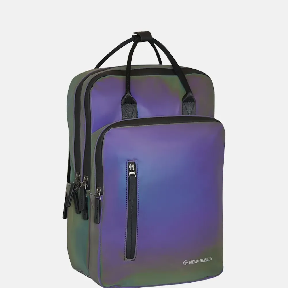 School Rugzakken | School Rugzakken^New Rebels Milwaukee rugzak 15.6 inch twee toon reflectie