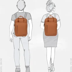 School Rugzakken | School Rugzakken^New Rebels William rugzak 15.6 inch cognac