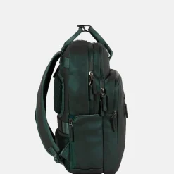 School Rugzakken | School Rugzakken^New Rebels William rugzak 15.6 inch metallic green