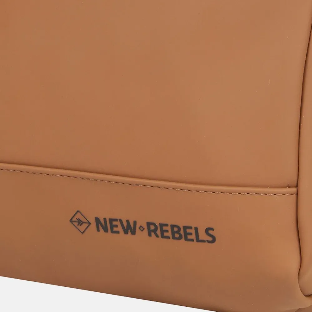 School Rugzakken | School Rugzakken^New Rebels William rugzak 15.6 inch cognac