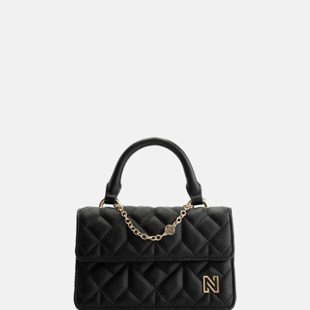 Handtassen^Nikkie Amna handtas black