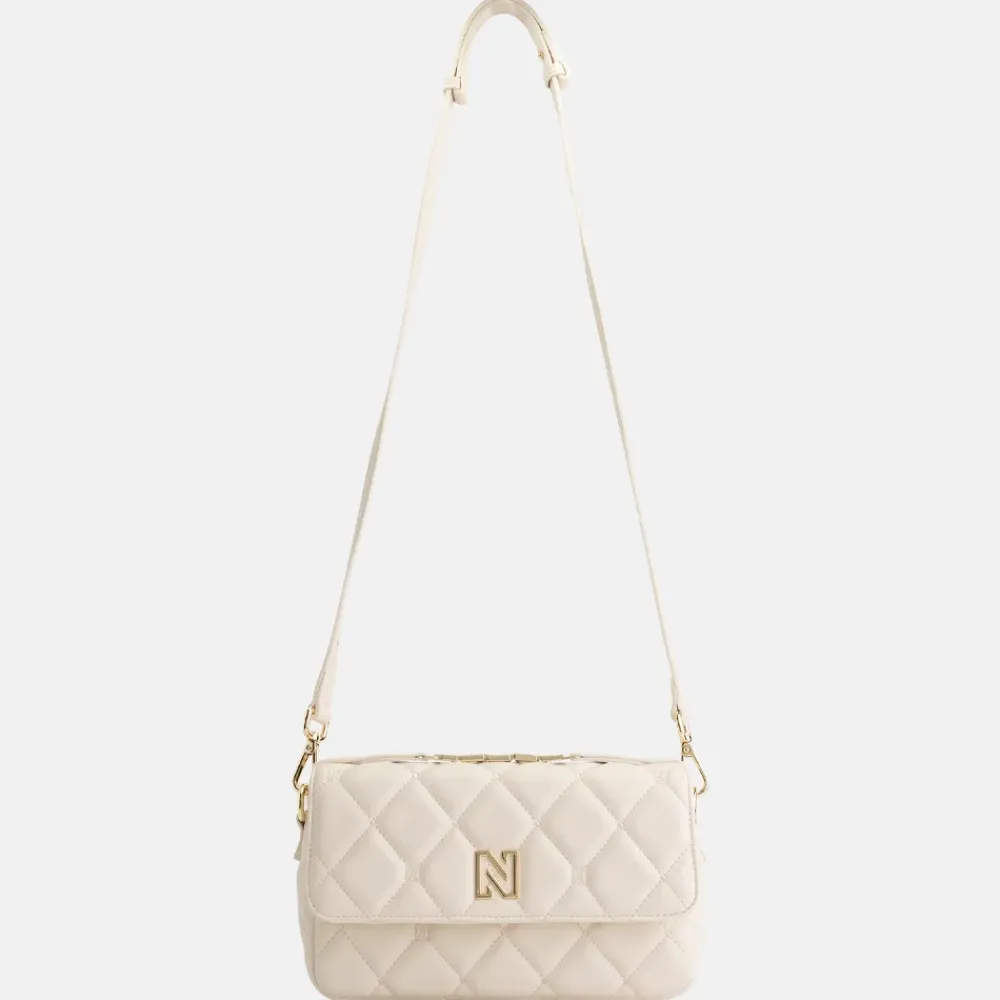 Schoudertassen^Nikkie Ann schoudertas diamond cream