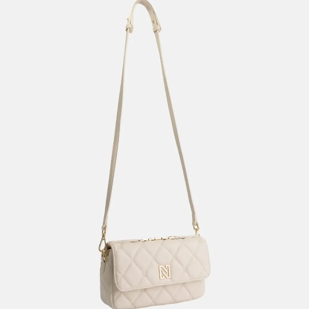 Schoudertassen^Nikkie Ann schoudertas diamond cream