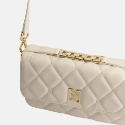 Schoudertassen^Nikkie Ann schoudertas diamond cream