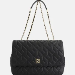Schoudertassen^Nikkie Avril schoudertas XL black