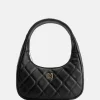 Schoudertassen^Nikkie Isla Diamond schoudertas black