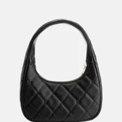Schoudertassen^Nikkie Isla Diamond schoudertas black