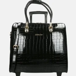 Business Trolleys | Business Trolleys^Olivia Lauren business trolley croco noir
