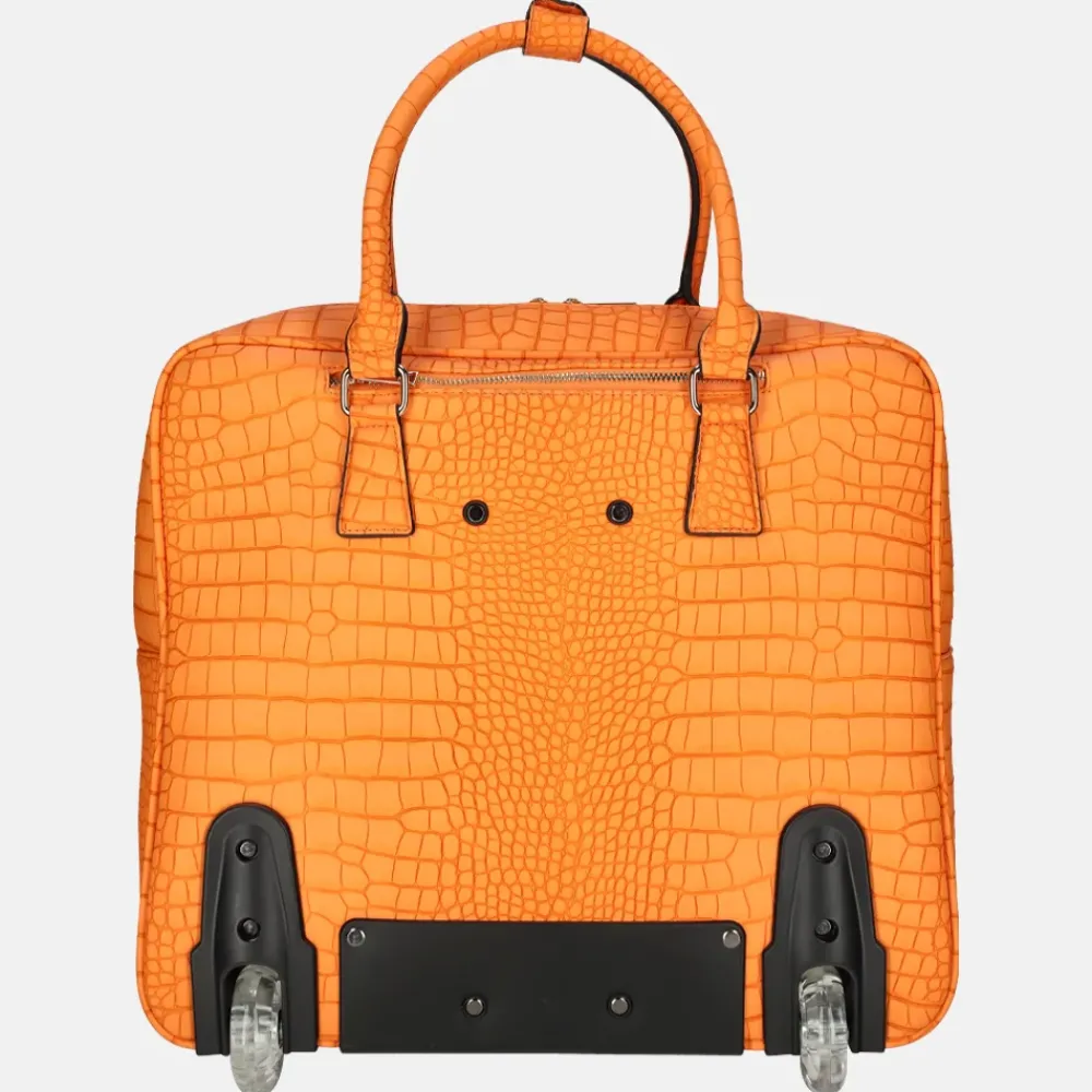 Business Trolleys | Business Trolleys^Olivia Lauren Phoebe business trolley croco orange