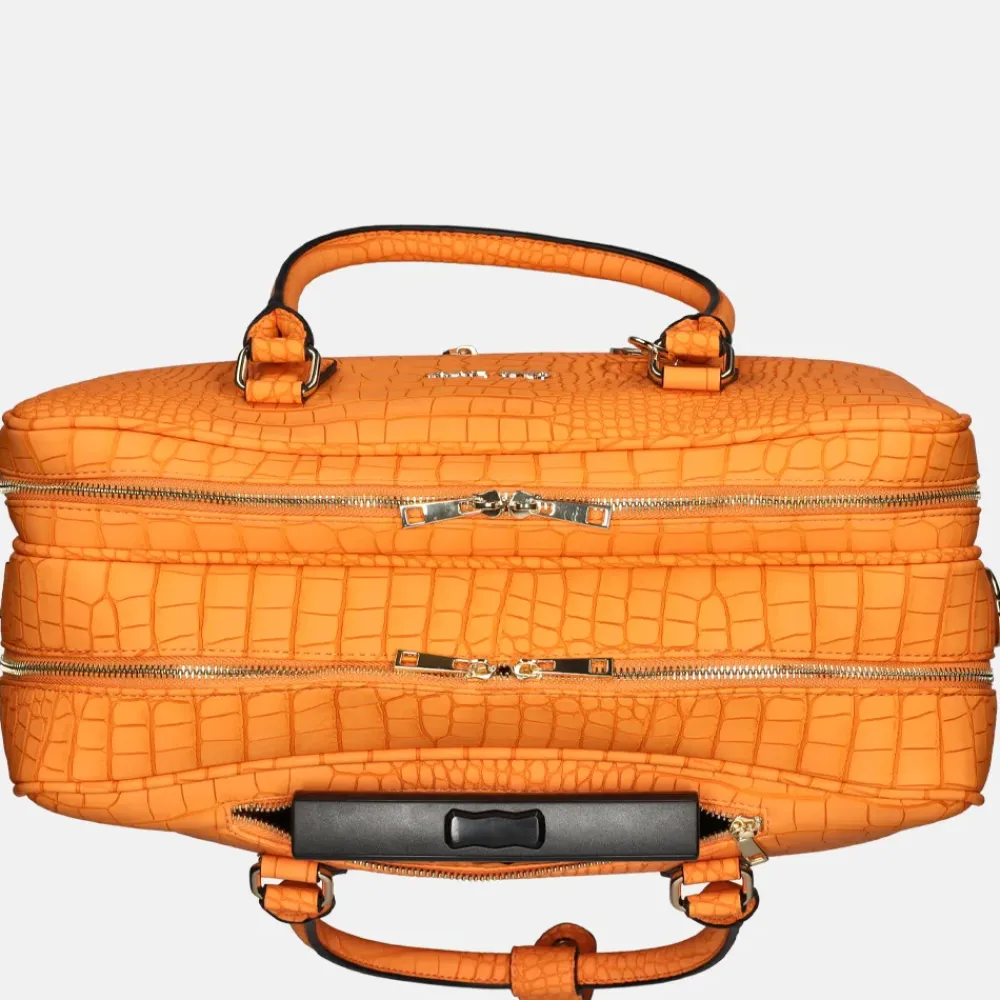 Business Trolleys | Business Trolleys^Olivia Lauren Phoebe business trolley croco orange