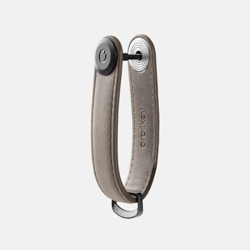 Sleuteletuis^Orbitkey 2.0 Crazy horse sleuteletui driftwood