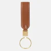 Sleutelhangers^Orbitkey Loop Keychain Leather caramel