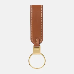 Sleutelhangers^Orbitkey Loop Keychain Leather caramel