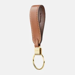 Sleutelhangers^Orbitkey Loop Keychain Leather caramel